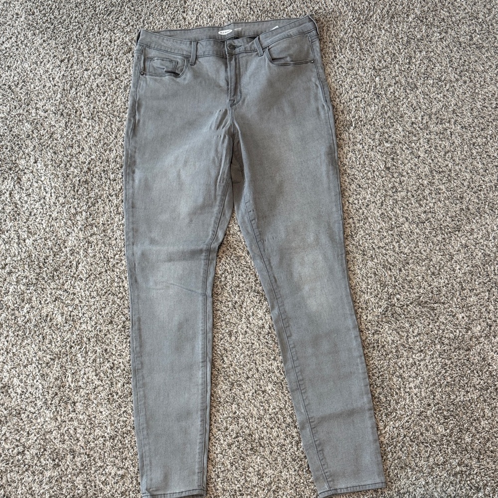 Old Navy Women's Gray Skinny Jeans